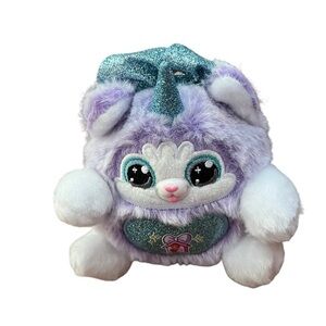 Zuru Rainbocorn Plush Toy Stuffed Animal Adorable Soft Cuddly‎ Purple 4”